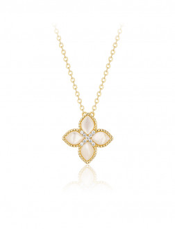 Necklace•Fritillary clover series Clover Necklace