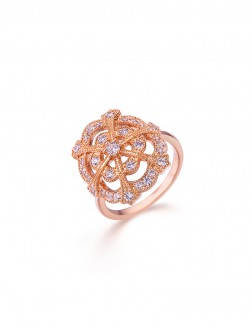 Ring• Baroque Collection Drop Cross Ring