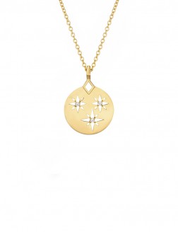 Necklace• Vintage Gold Collection diamond in the sky necklace