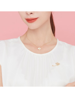 Necklace•The orchid series  Necklace Of Orchid Petals 