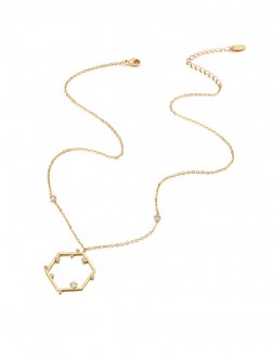 Necklace• Paper Cut Diamond Pearls Collection Paper Cut Necklace
