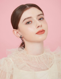 Earrings• Bow Ribbon Collection Silky Bow Ribbon Earrings