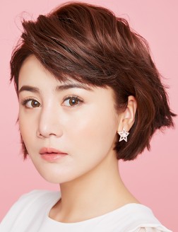Earrings•Moon&Star Collection  Love Pearl