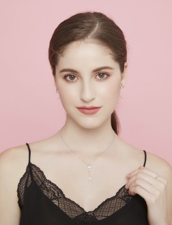 Necklace• Beach Holiday Collection Double Diamond Necklace