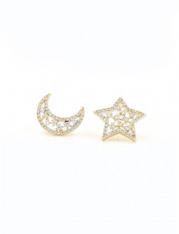 Earrings•Moon&Star Collection  Stella Earrings