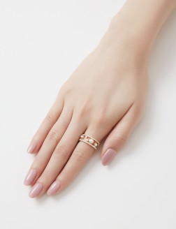 Ring• paper cut diamond pearls Collection Diamond Pearls Ring