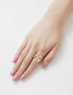 Ring• paper cut diamond pearls Collection Paper Cut Diamond Pearls Ring