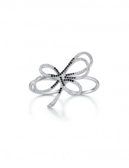 Ring• Bow Ribbon Collection Bow Knot Double Ring