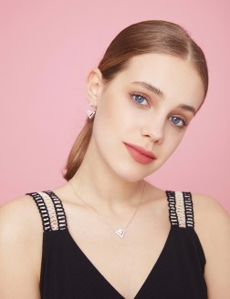Necklace•  Lullaby Collection Triangle Necklace
