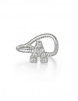 Earrings•Yours Only Collection Letters Clip-on