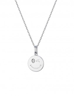 Necklace•Emoji Collection  Witty Face Necklace