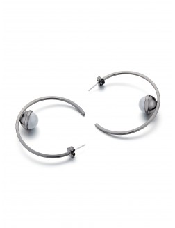 Earrings• Oh My Pearls Set You Free Hoop Earrings 