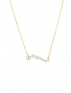 Necklace•Fashion Collection  Waving Pearls Necklace