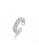 Ring•Glam Ever X Akiiiko  Co-Branded Zircon chain ring 
