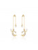 Earrings•Mermaid series Mermaid pearl pendant earrings