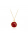 Necklace•GlamEver X Hello Kitty Hello Kitty Red disc necklace 