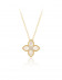 Necklace•Fritillary clover series Clover Necklace