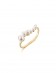 Ring•Fashion Collection  Waving Pearls Ring  