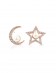 Earrings•Moon&Star Collection  Love Pearl