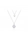 Necklace•The fish tail series Fish Tail with Pearl Double Layered Necklace
